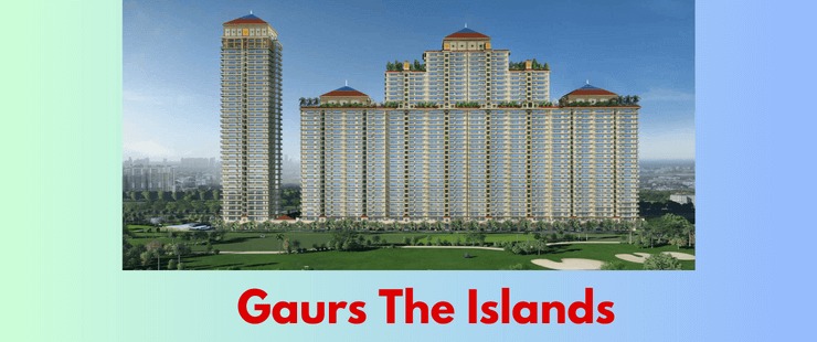 Gaurs the Islands by the Gaur group offers luxury homes in Noida and is located in the heart of Noida.